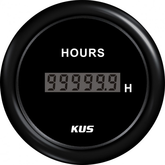 Счетчик моточасов черн/черн BB KUS (KY39201)